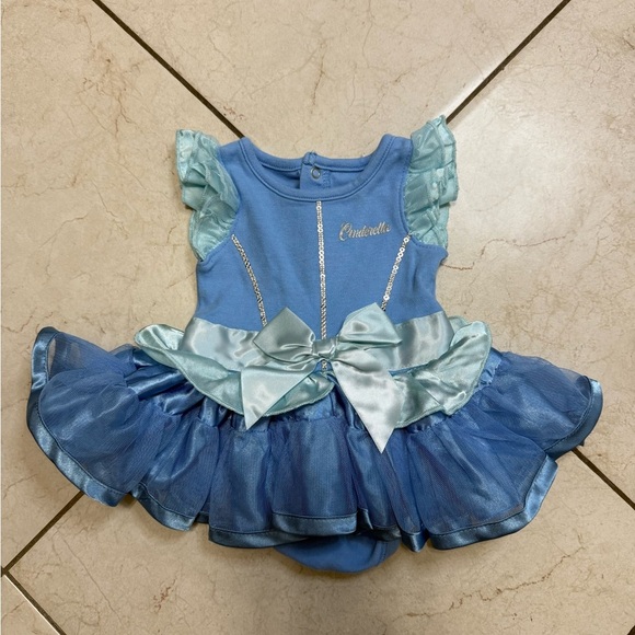 Disney Other - Cinderella Blue Baby Onesie
